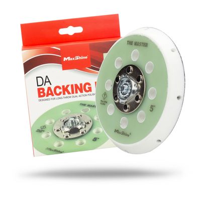 Maxshine 5" 8-Hole Dual Action Backing Plate Pro Series