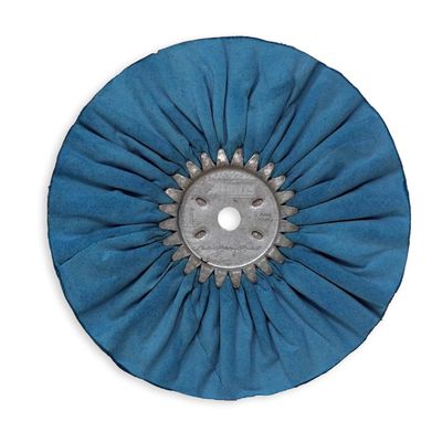 Zephyr - AWB 58-10CD 10" BLUE - Heavy Cut Clear Dipped Airway Buffing Wheel