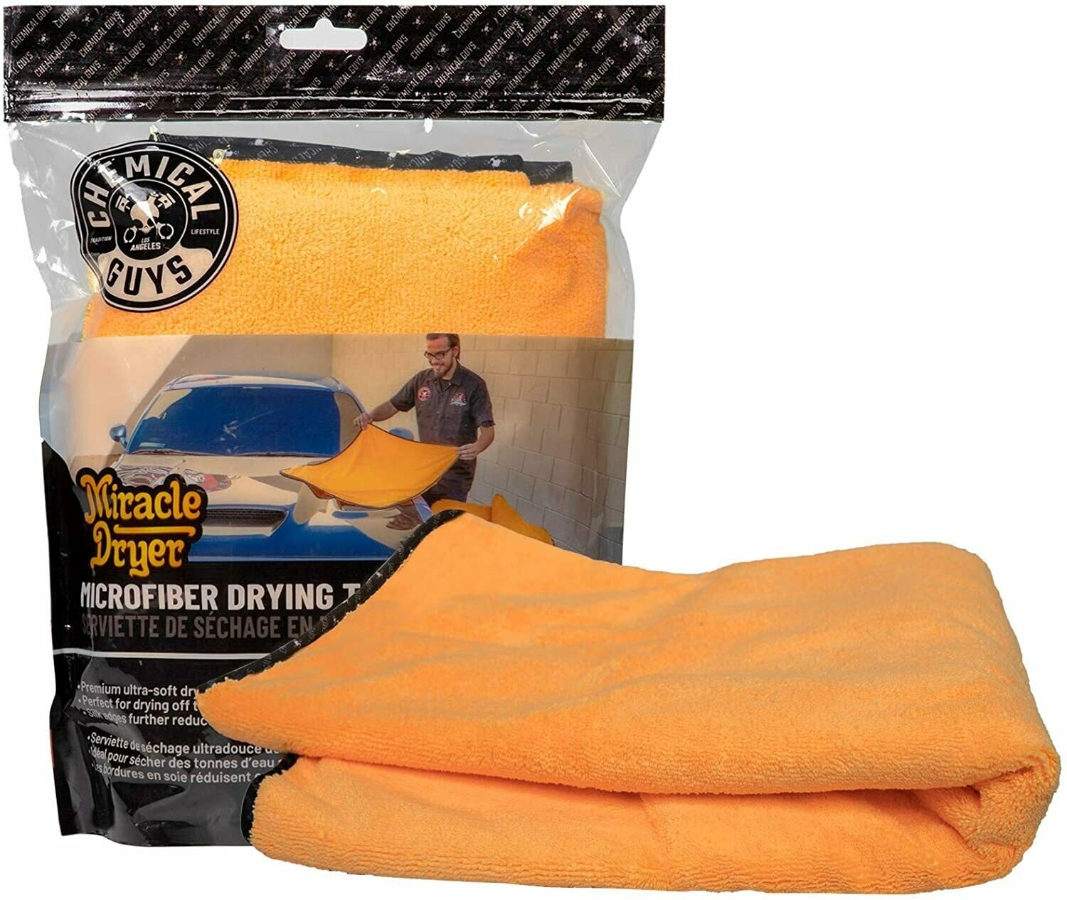 Chemical Guys Miracle Dryer Microfiber Drying Towel (36" x 25")