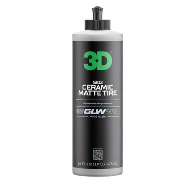 3D GLW Series SiO2 Ceramic Matte Tire 16 Oz