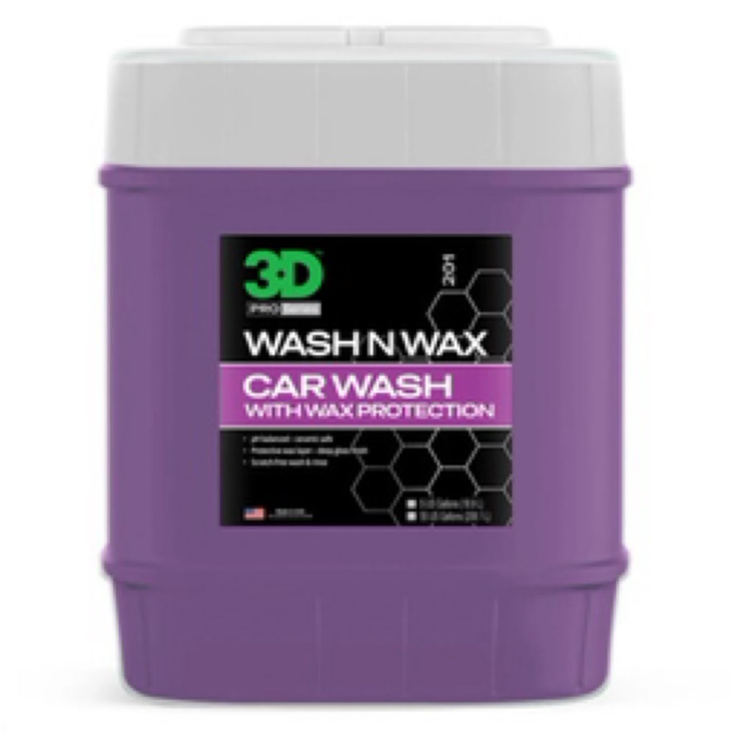3D Wash N Wax - 5 Gallon