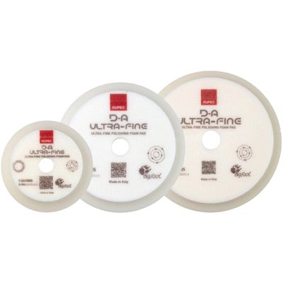Rupes DA White Ultrafine Foam Pad - 4 Inch