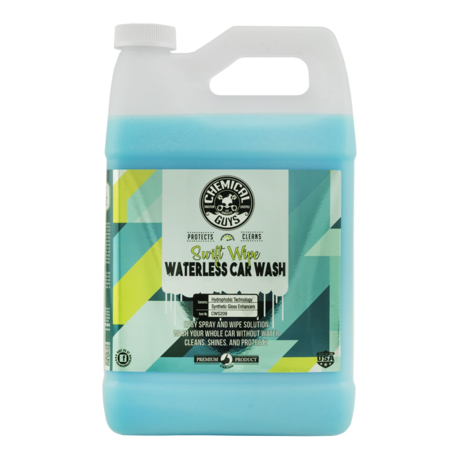 Chemical Guys Swift Wipe Waterless Car Wash (1 Gallon)