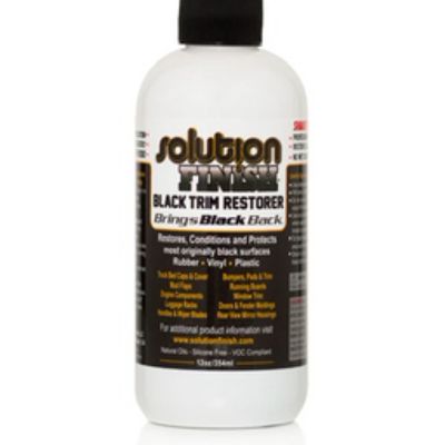 Solution Finish Trim Restorer 12 Oz