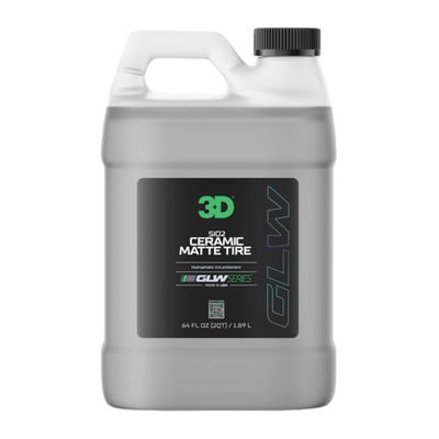 3D GLW Series SiO2 Ceramic Matte Tire 64 Oz