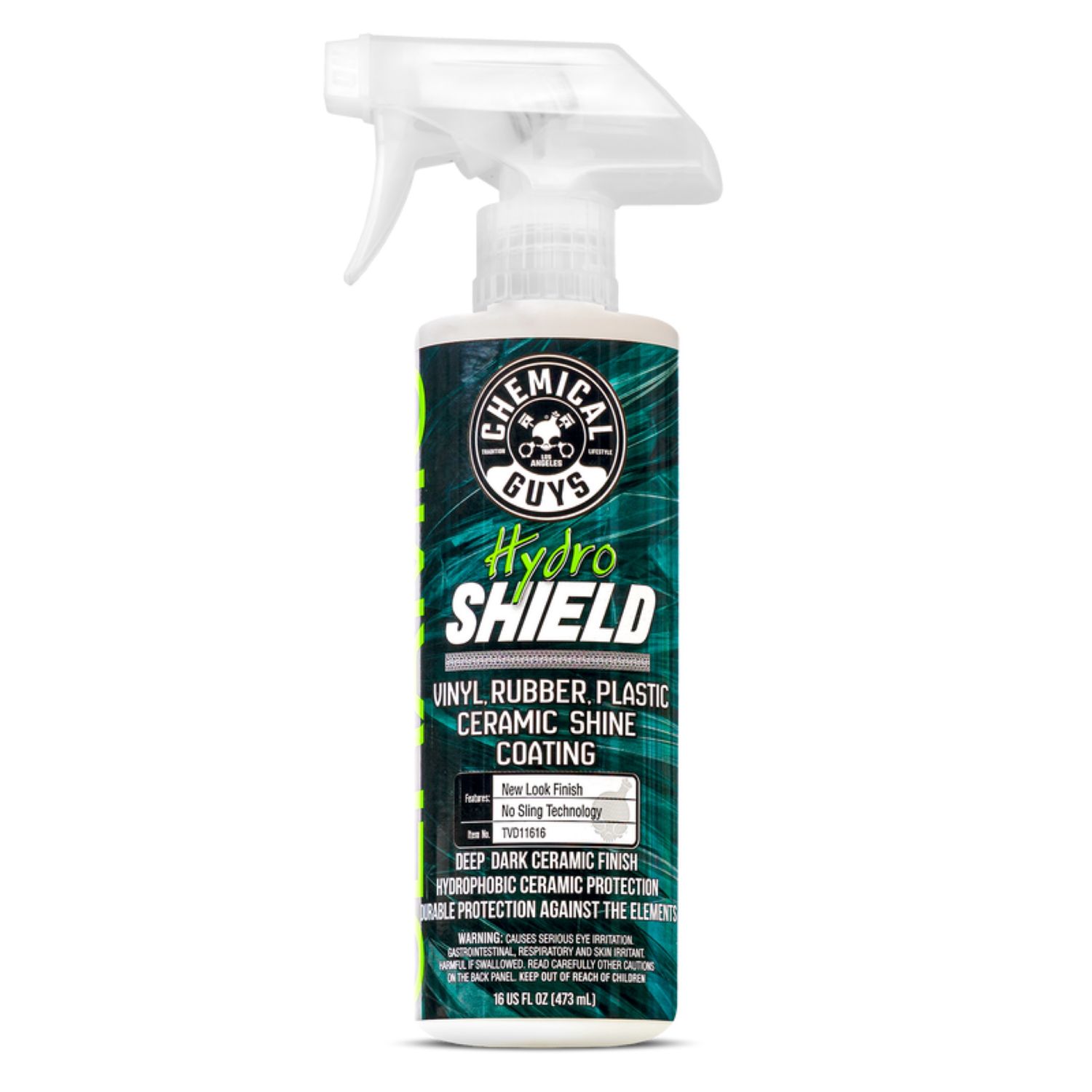 Chemical Guys Hydro Shield Vinyl, Rubber, Plastic Ceramic Shine Coating (16 oz)