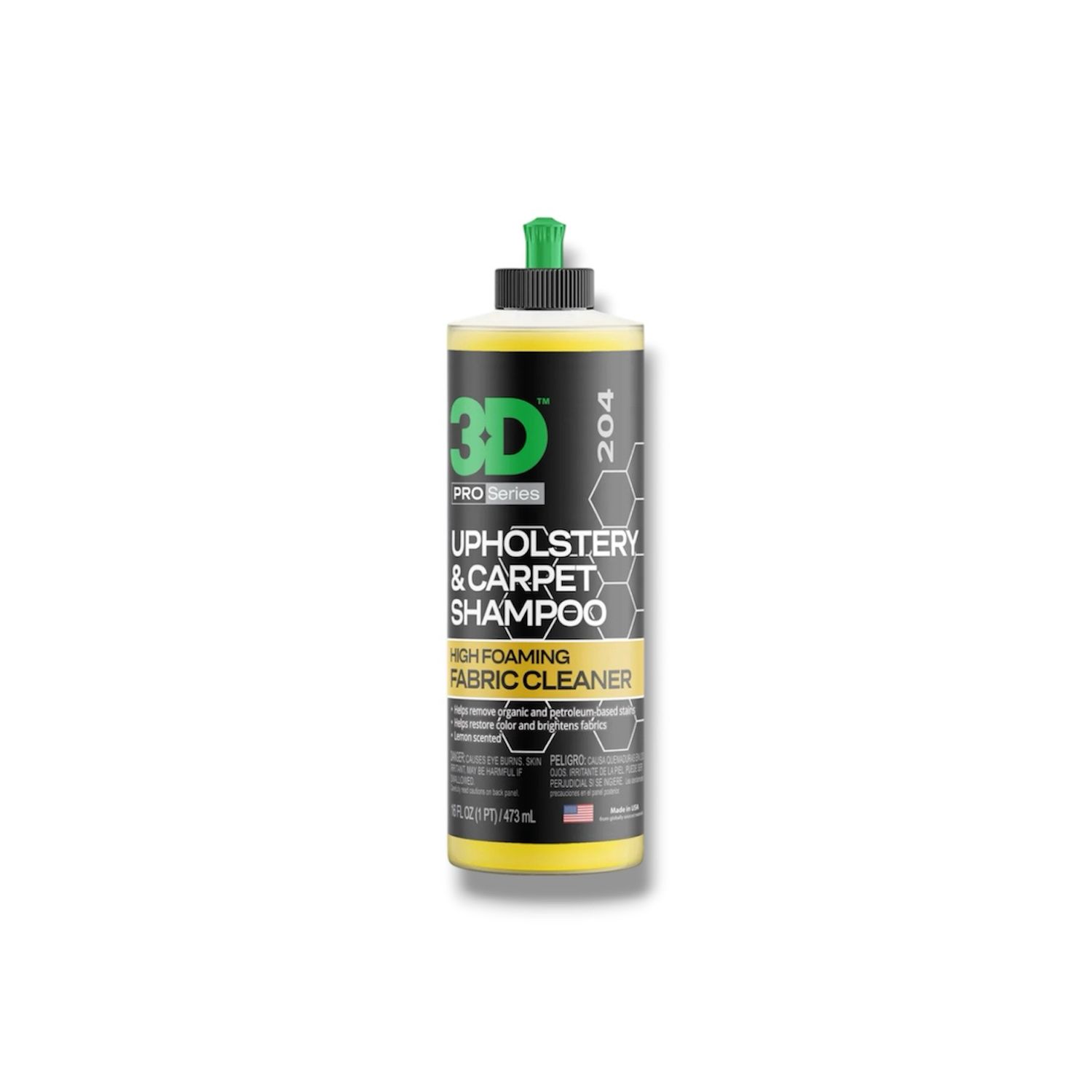3D Upholstery &amp; Carpet Shampoo - 16 Oz