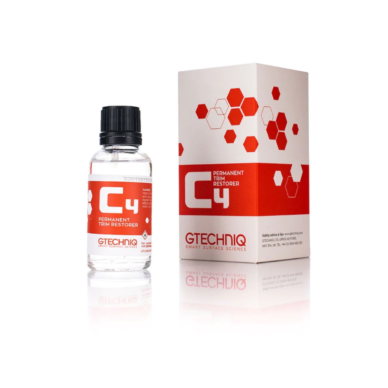 Gtechniq C4 Permanent Trim Restorer 15ml | Protective Ceramic Coating