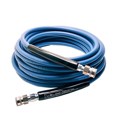 MTM KOBRAJET SMOOTH BLUE HOSE 50' (4,000 PSI, SS QCS)
