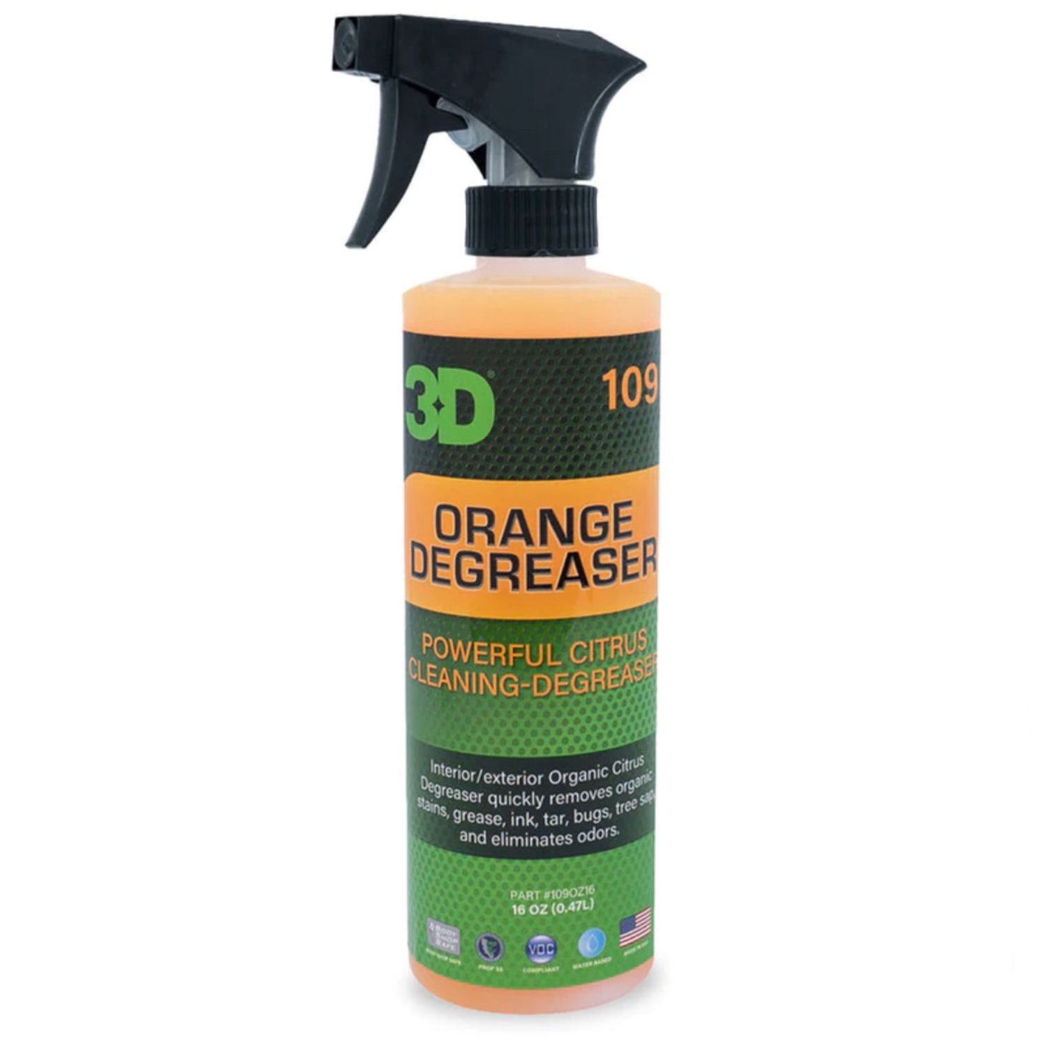 3D Orange Citrus Degreaser - 16 Oz
