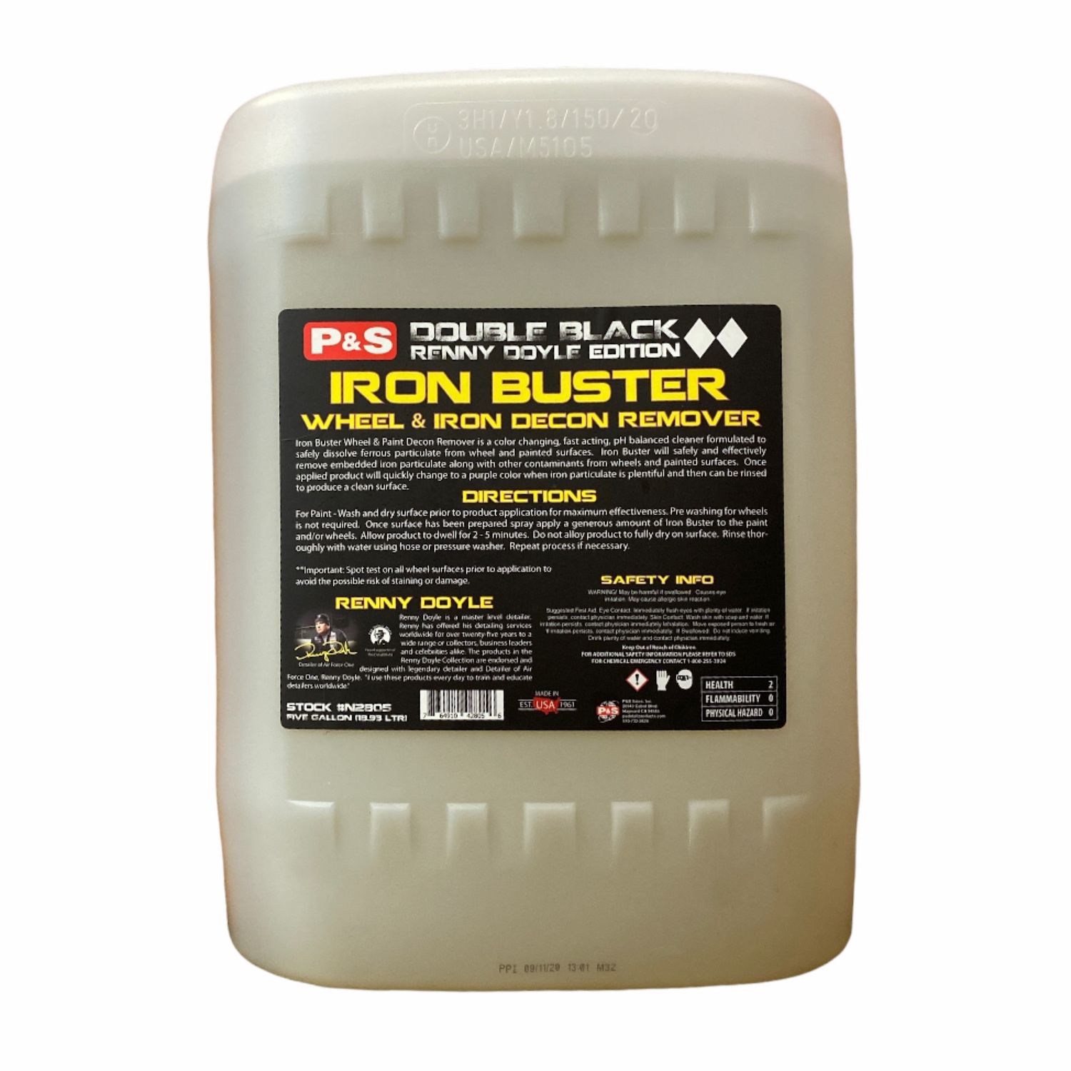 P&amp;S Iron Buster Wheel &amp; Paint Decon Remover - 5 GALLON
