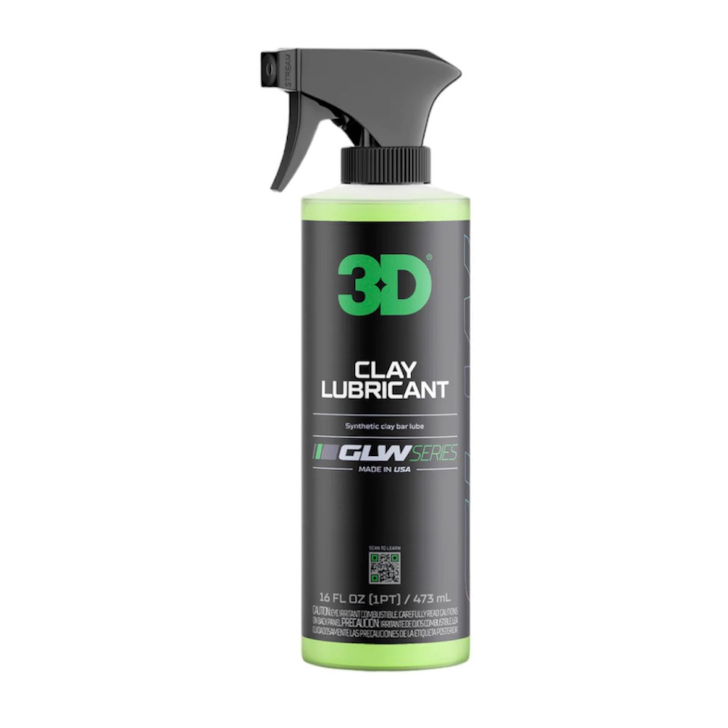 3D GLW Series Clay Lubricant 16 Oz