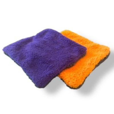 700 GSM Soft Plush Dual Sided Mini Microfiber Towel (7x7)