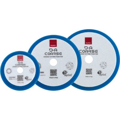 Rupes DA Blue Coarse Foam Pad - 4 Inch