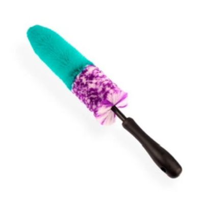 Thunder Purple Wool Green Nylon Wheel Brush
