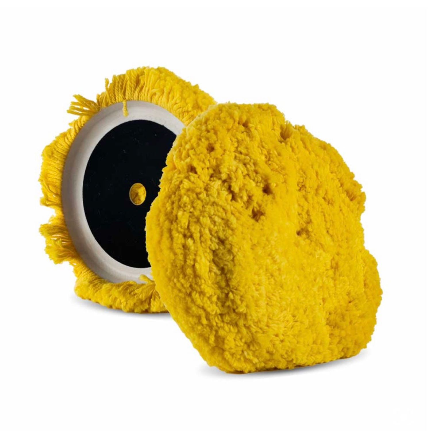 Lake Country 8" X 1.5" CRVD EDG YELLOW TWSTD WOOL BLEND 12-200