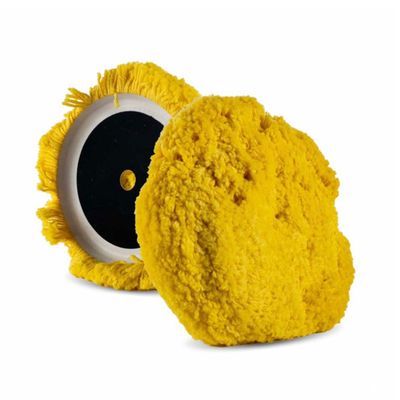 Lake Country 8" X 1.5" CRVD EDG YELLOW TWSTD WOOL BLEND 12-200