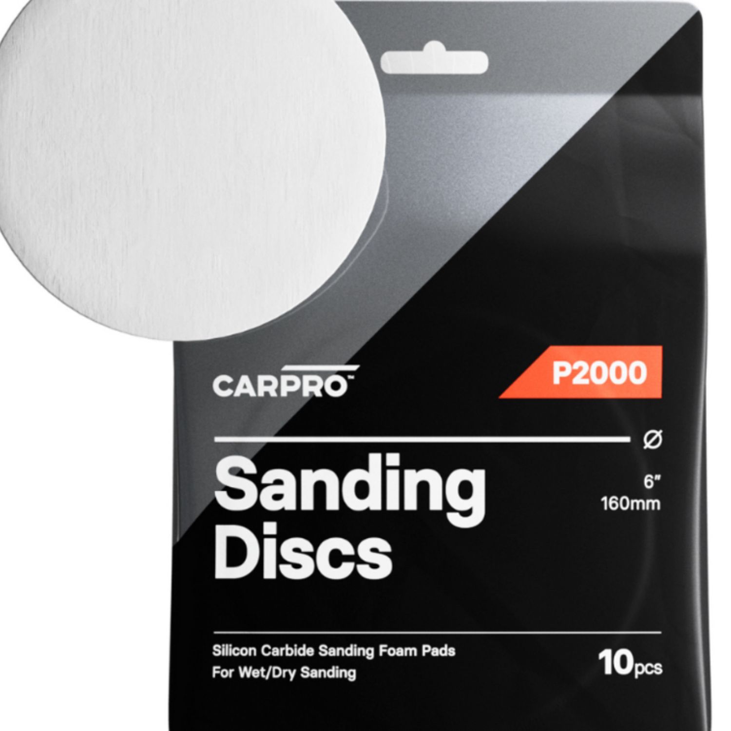 CARPRO Silicon Carbide Sanding Discs 6" - 2000 Grit (10 Packs)