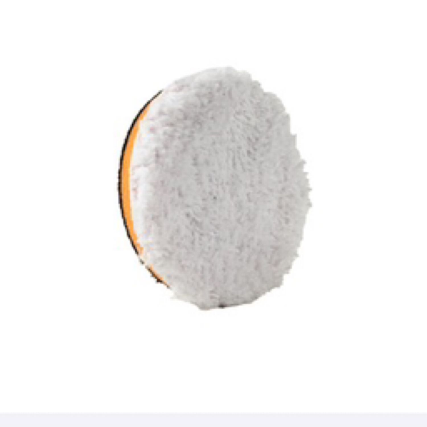 Lake Country Microfiber Light Cutting One Step Pad (OSP) - 3.25", White/Orange