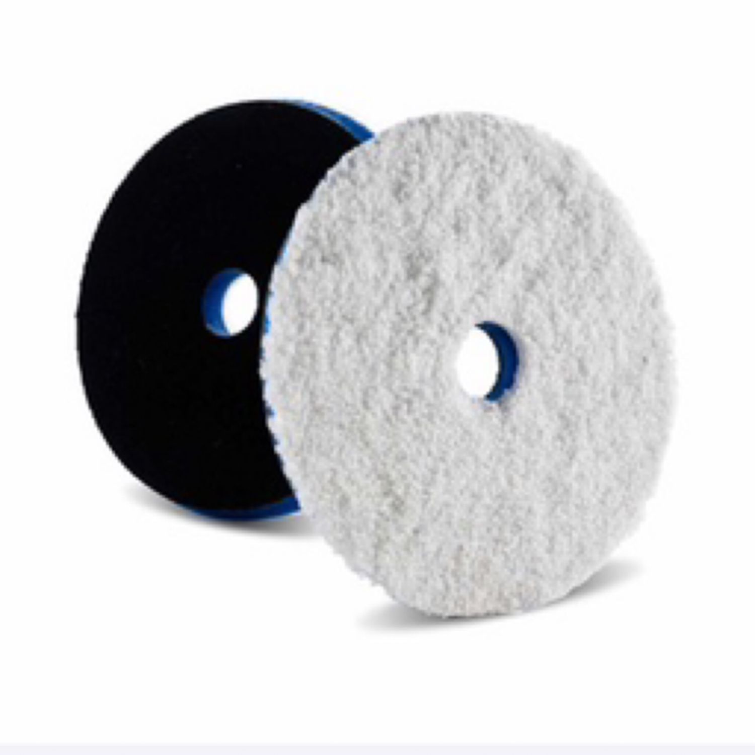 Lake Country HDO Microfiber Heavy Cutting Pad - 5.5", White/Blue