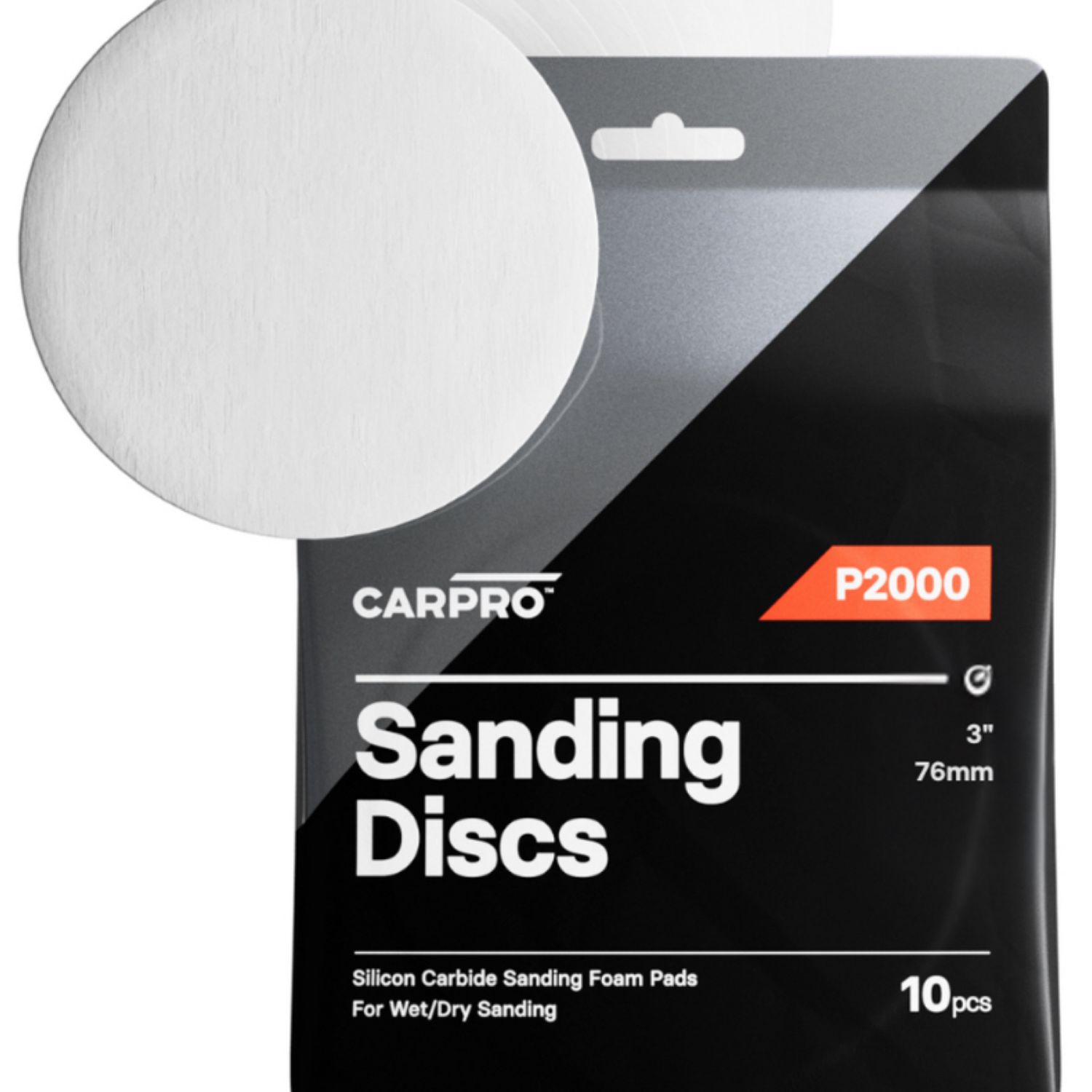 CARPRO Silicon Carbide Sanding Discs 3" - 2000 Grit (10 Packs)