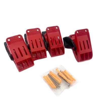 4 Pack Car Wash Floor Mat Clamps