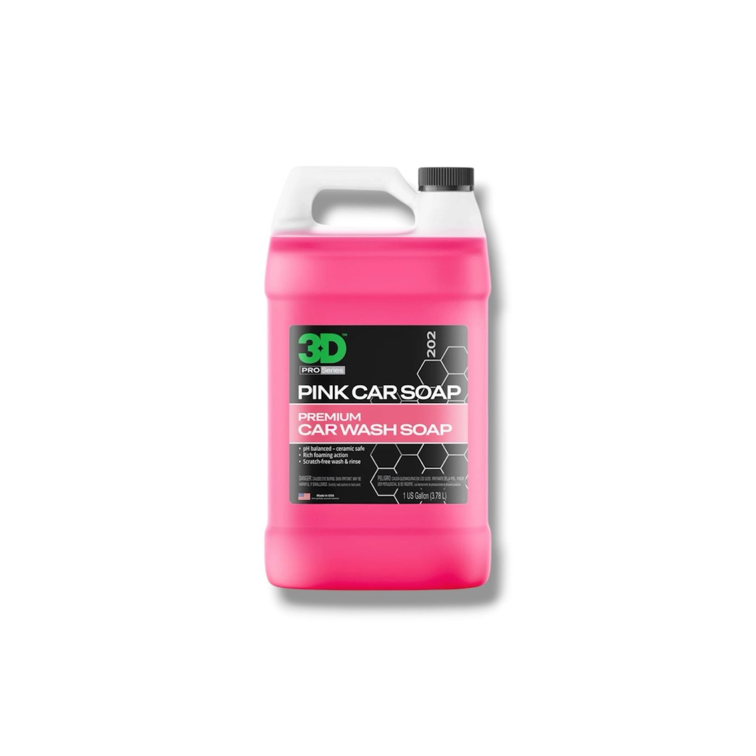3D Pink Car Soap - 1 Gallon