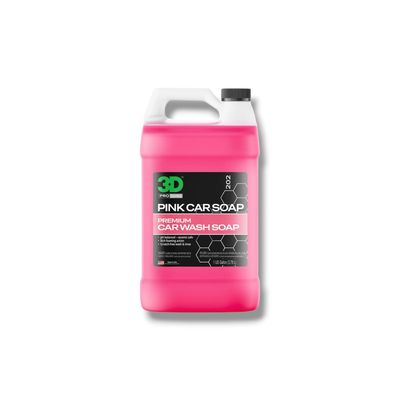 3D Pink Car Soap - 1 Gallon
