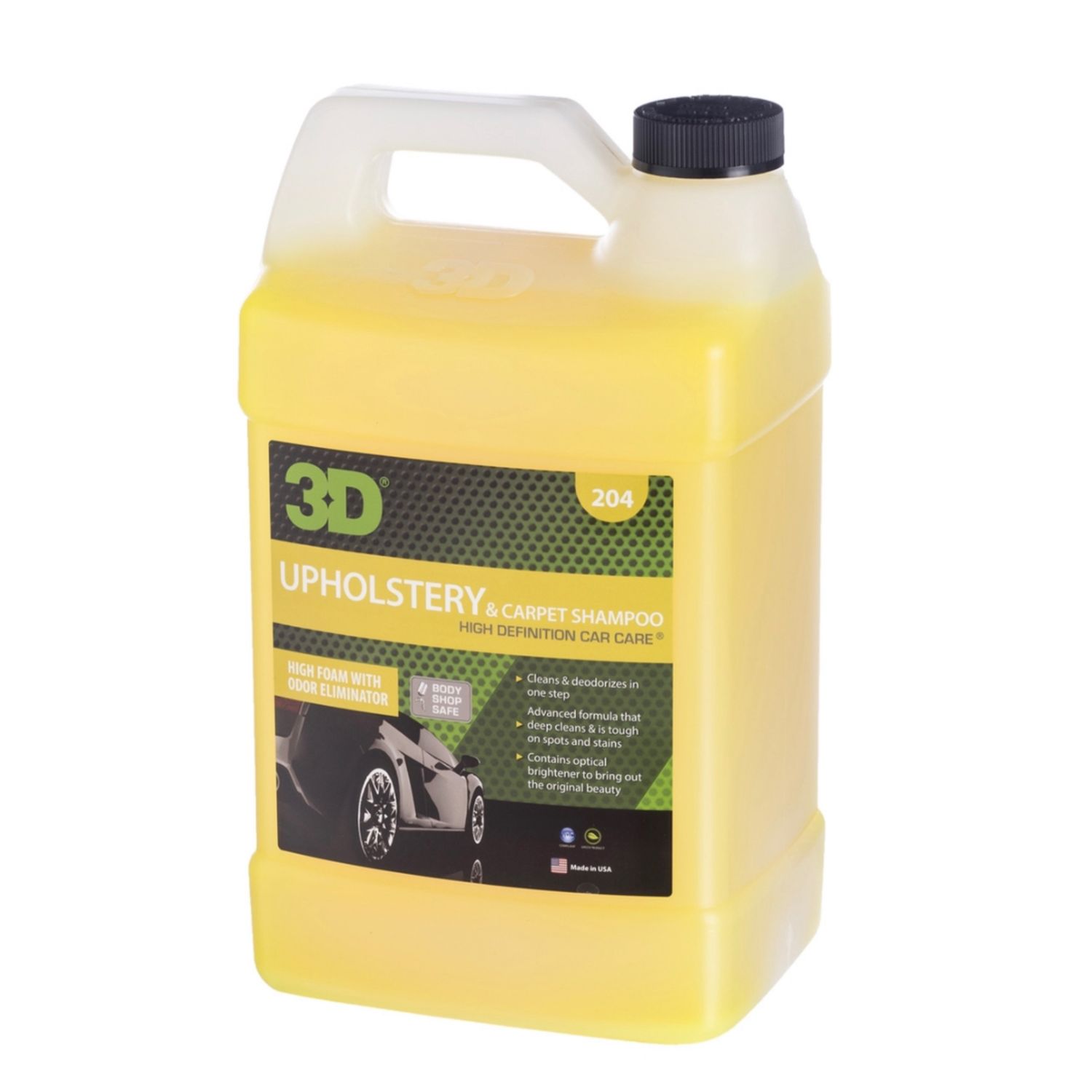 3D Upholstery &amp; Carpet Shampoo - 1 Gallon