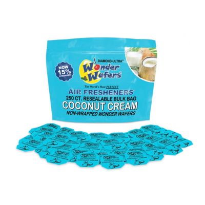 250 Count (Coconut Cream) Non-Wrapped Wonder Wafers Bulk Bag