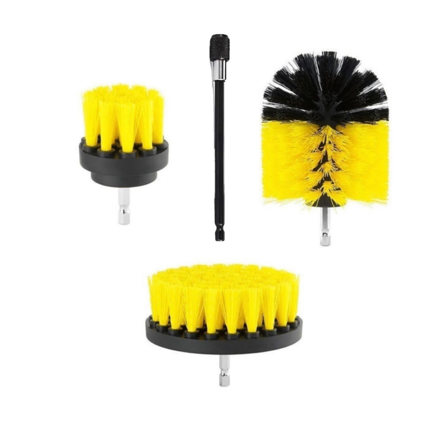 4 Pieces Drill Brush Set