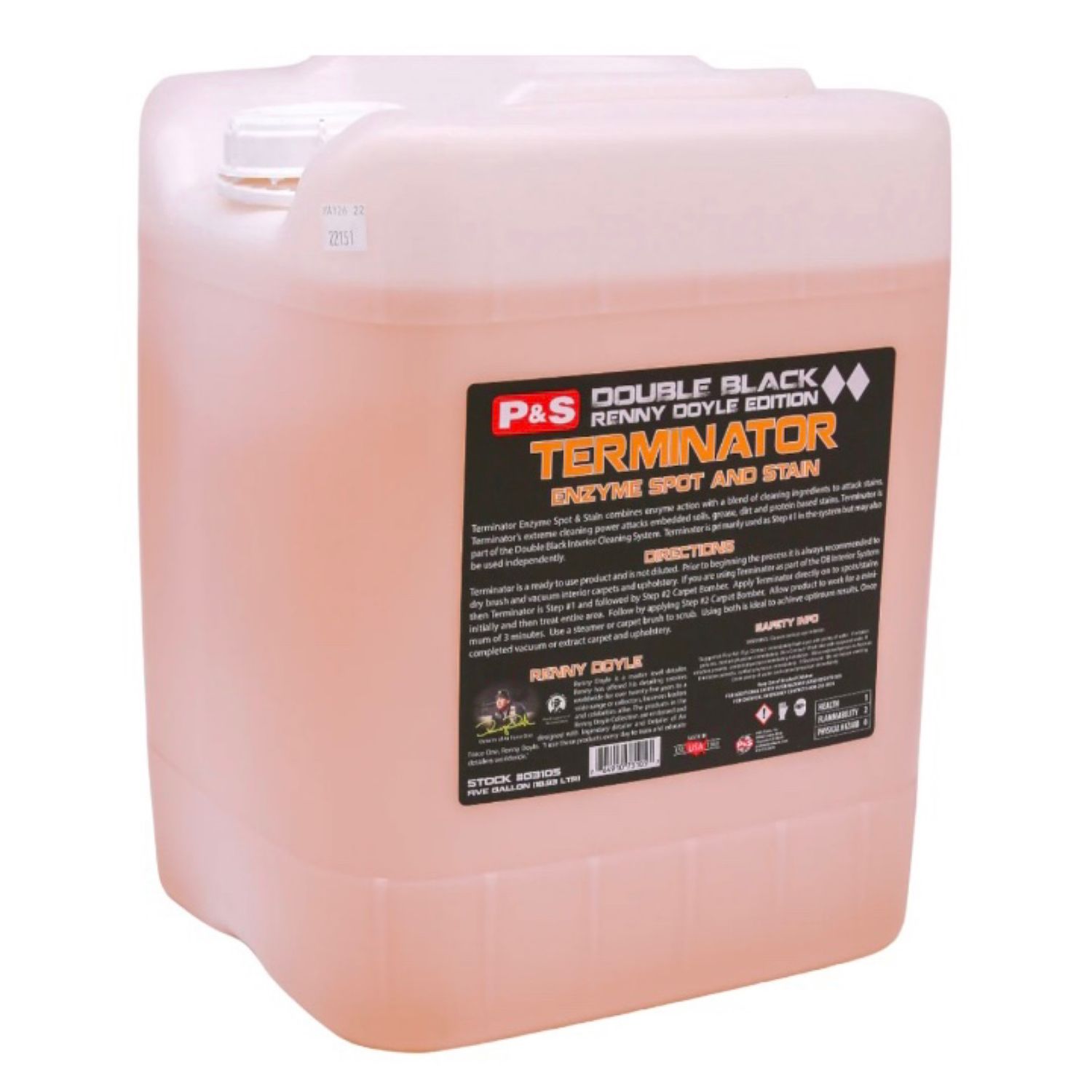 P&amp;S Terminator Enzyme Spot &amp; Stain 5 GALLON.