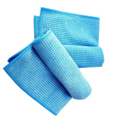 Blue Waffle Towel - 3 Pack