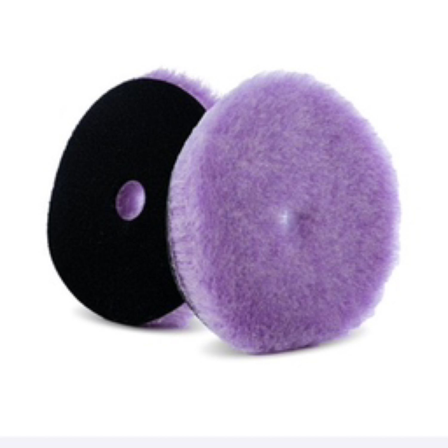 Lake Country Purple Foamed Wool Buffing/Polishing Pad - 5.5"