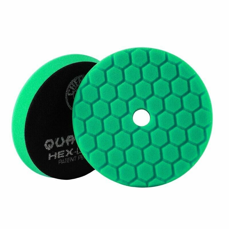 Chemical Guys Green Hex-Logic Quantum Heavy Polishing Pad - 6 Inch