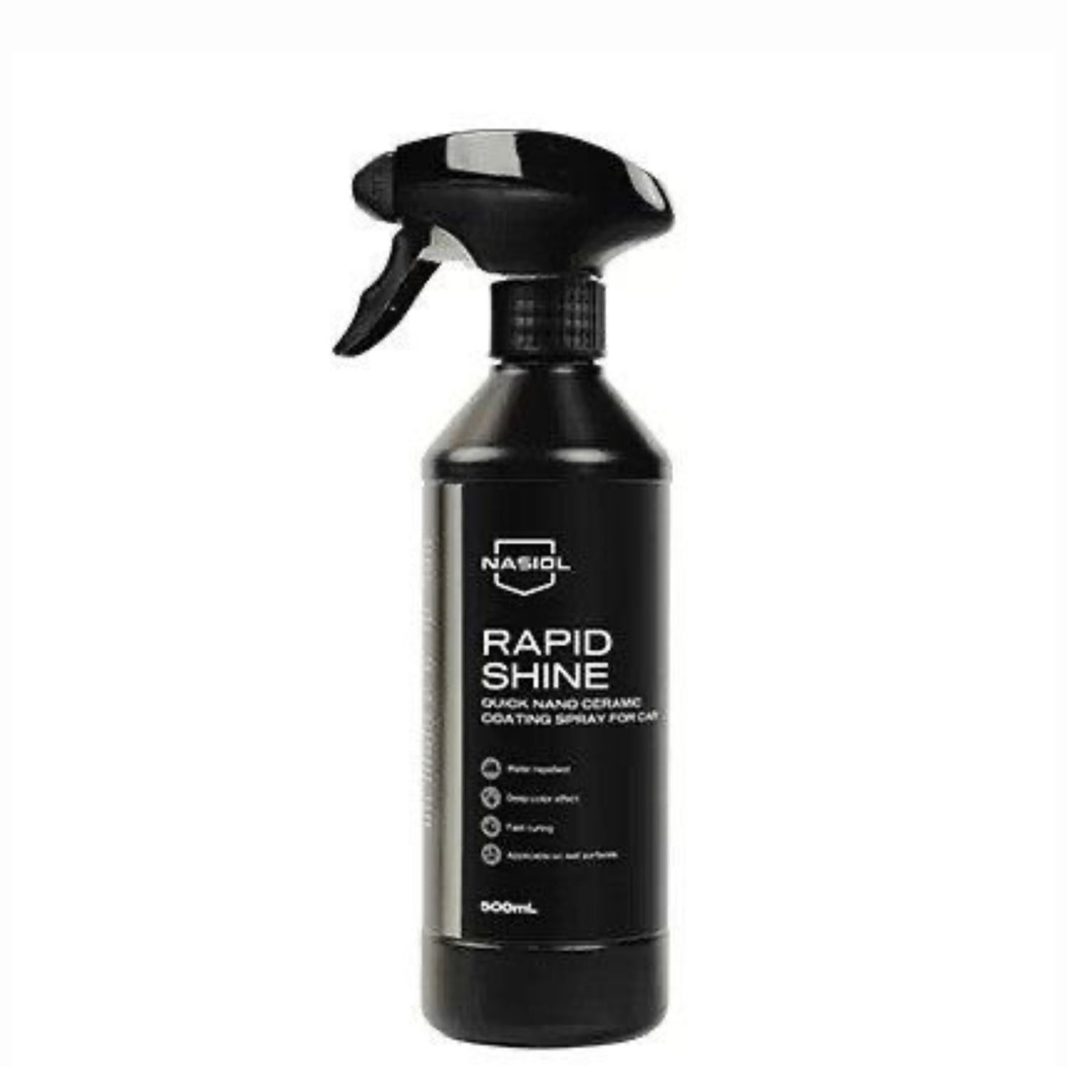 Nasiol Rapid Shine Instant Spray Ceramic Coating &amp; Gloss Booster Quick Shine 500ml