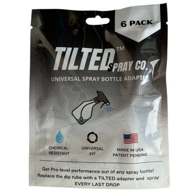 Tilted - 6 PACK 360 Spray Bottle Adapter