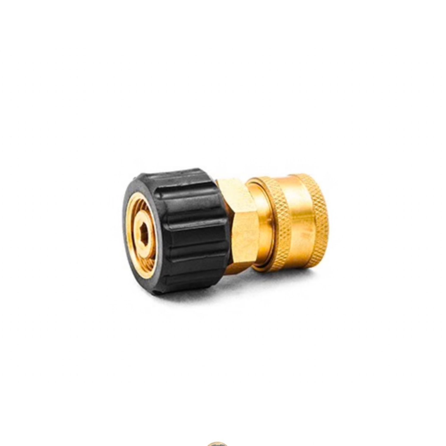 MTM 3/8" QC BRASS COUPLER X M22 F 14MM TWIST COUPLER