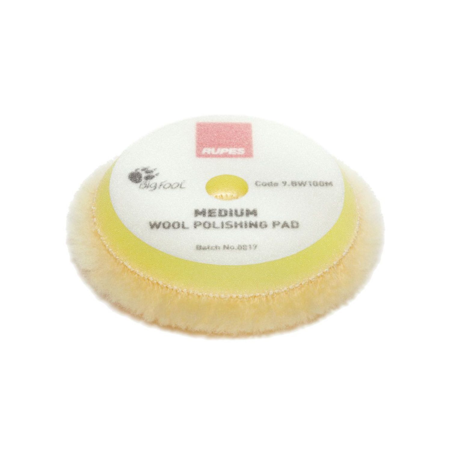 RUPES Medium Wool Pad 3.5 inch