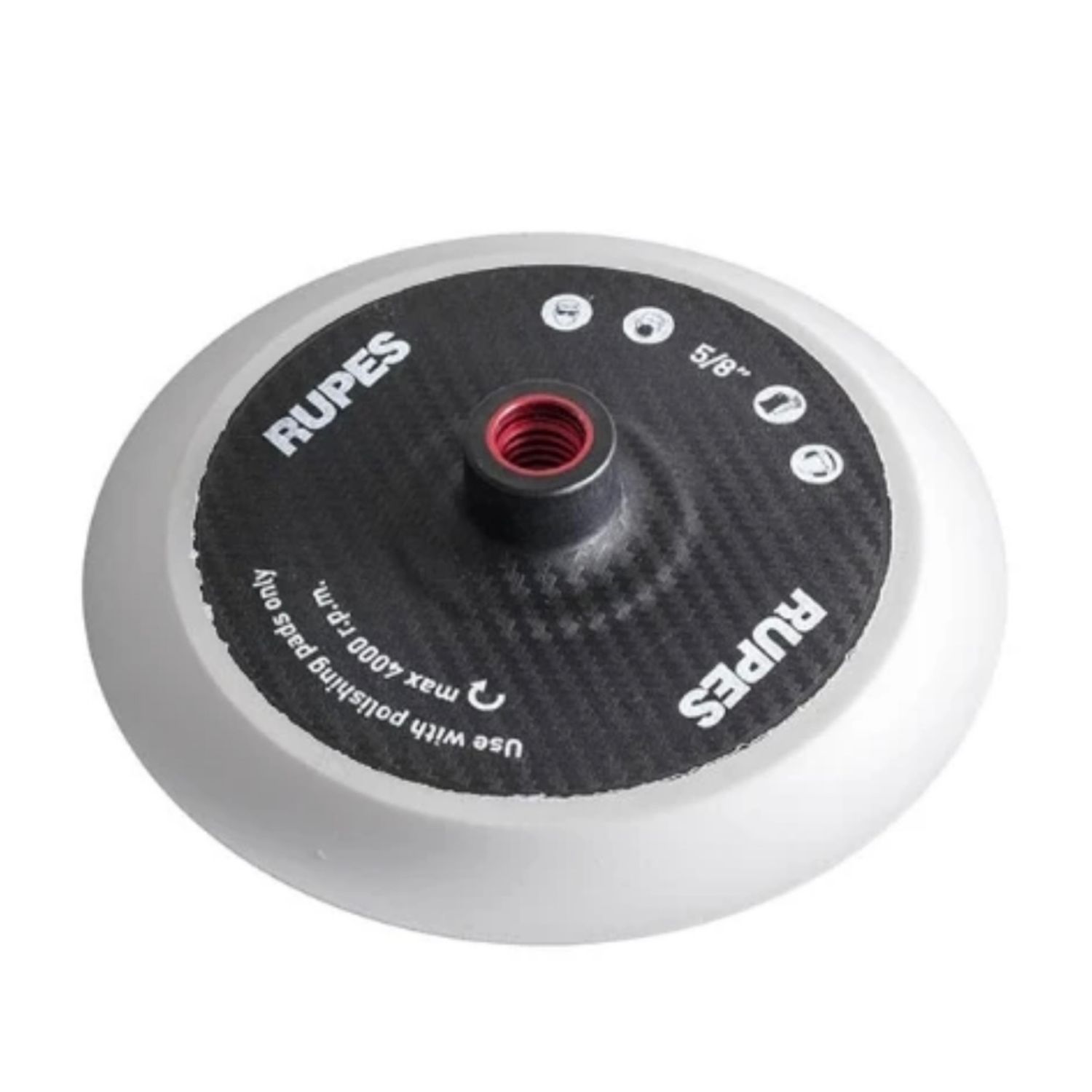 RUPES 6.5" (165mm) Grip Backup Pad for LH19E Rotary Polisher (982.650)