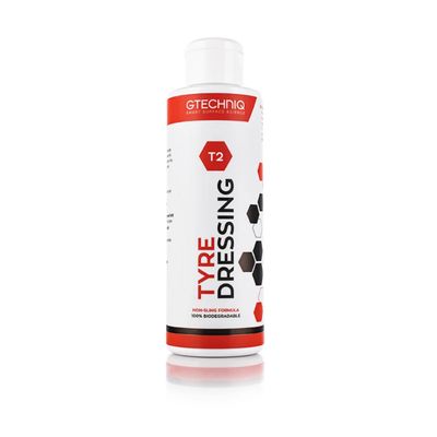 Gtechniq T2 Tire Dressing 250ml | Tyre Shine No Sling