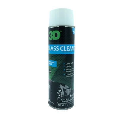 3D Glass Cleaner Aerosol - 19 Oz