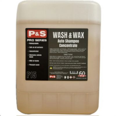 P&amp;S Wash and Wax Shampoo - 5 Gal.