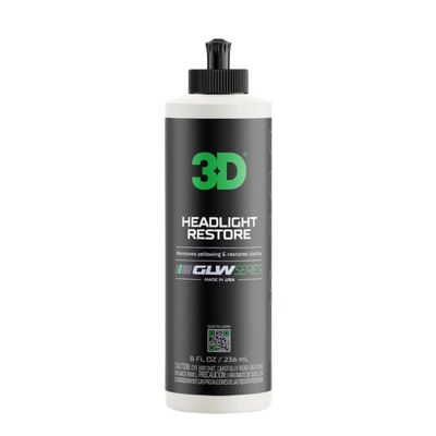 3D GLW Series Headlight Restore 8 Oz