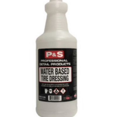 Labeled Bottle with Trigger - Water Based Tire Dressing