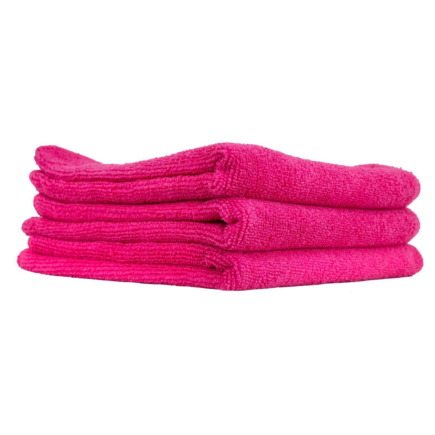 Chemical Guys (PINK) Ultra Fine Microfiber Towel (Yellow 15" x 15" )