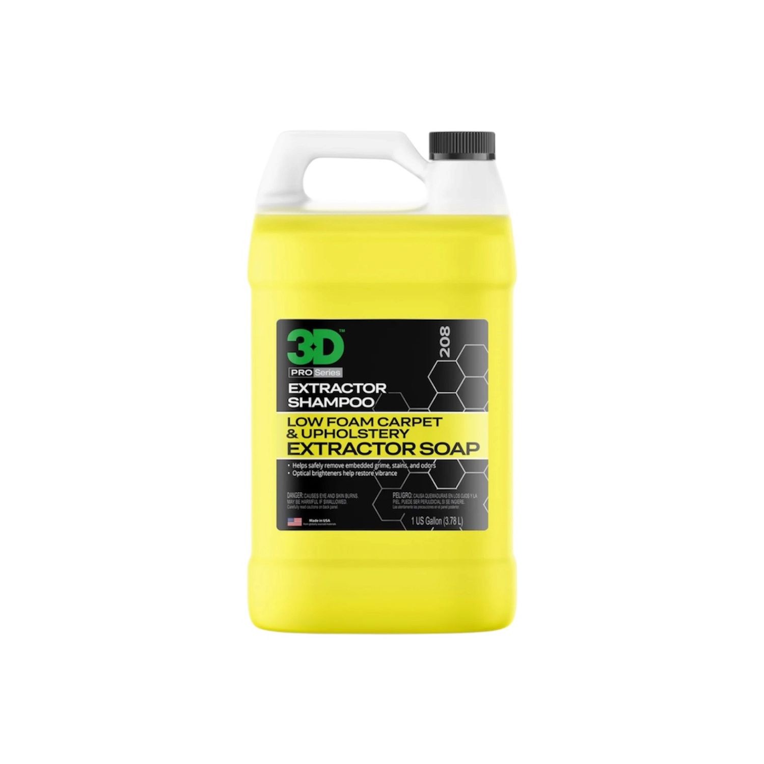 3D Extractor Shampoo - 1 Gallon