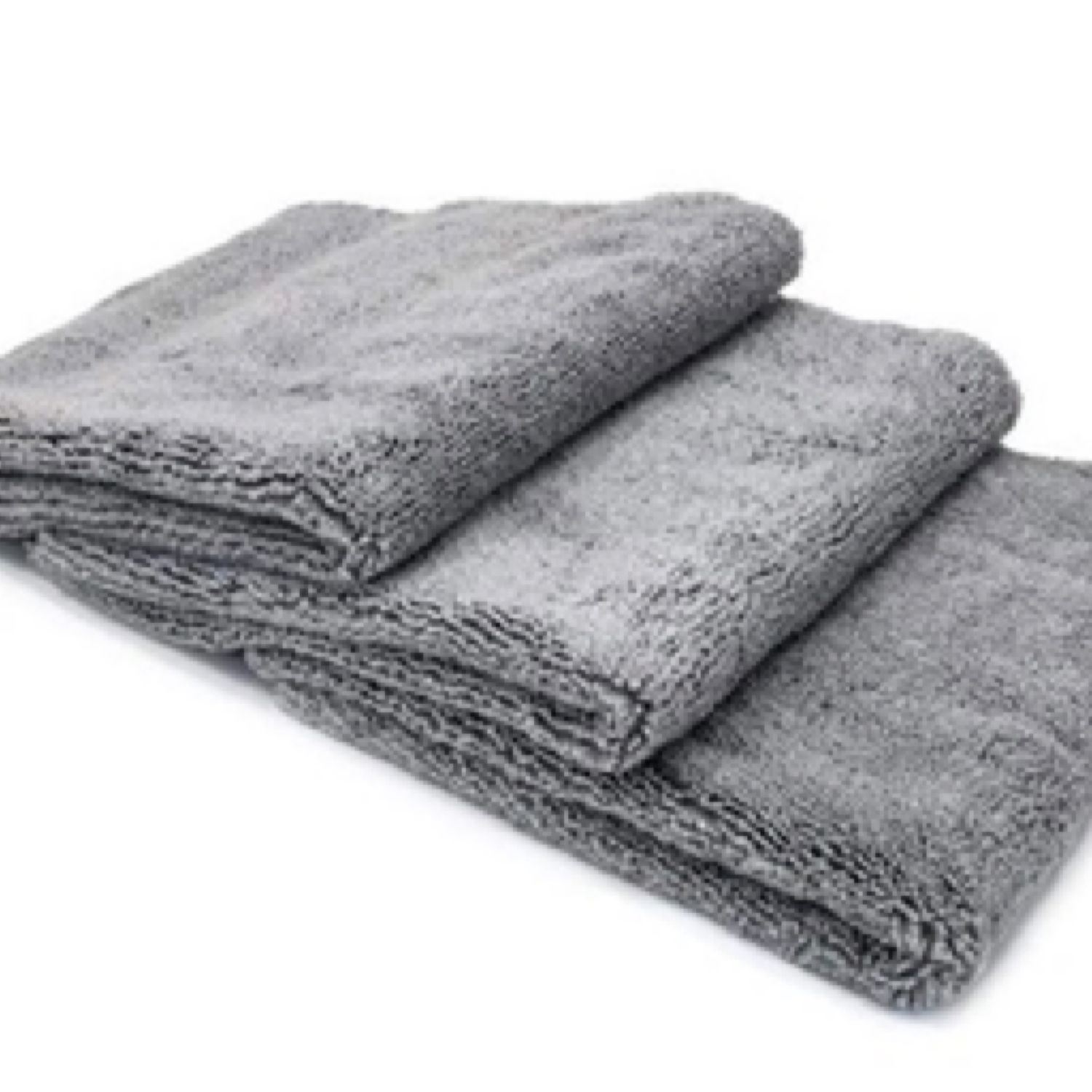 6 Pack Gray Edgeless 550 GSM Microfiber Towel