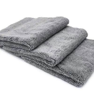 6 Pack Gray Edgeless 550 GSM Microfiber Towel