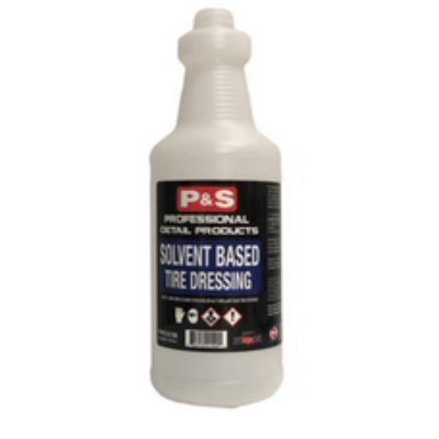Labeled Bottle with Trigger - Solvent Based Tire Dressing